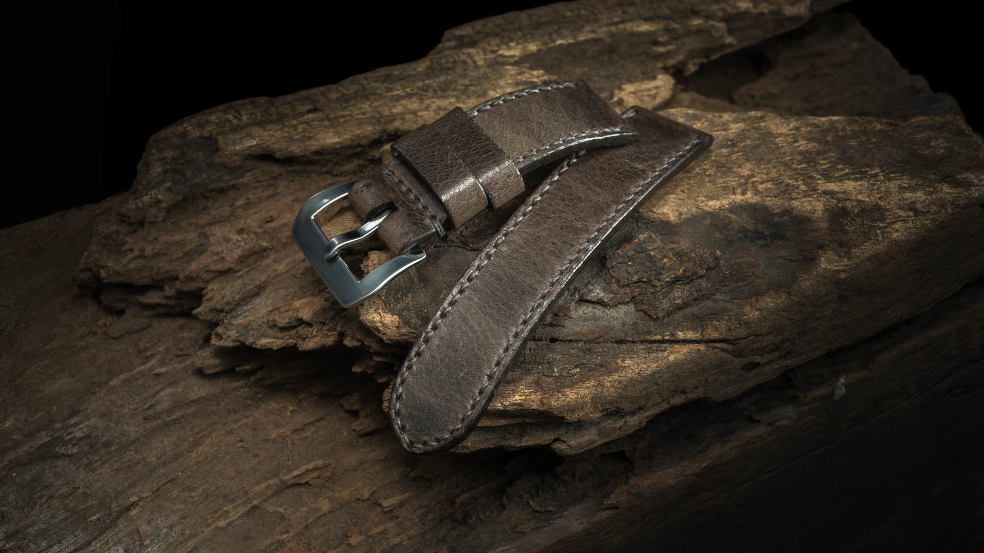 ANILINE COWHIDE STRAP, TEA BROWN Handmade camera bags, backpacks