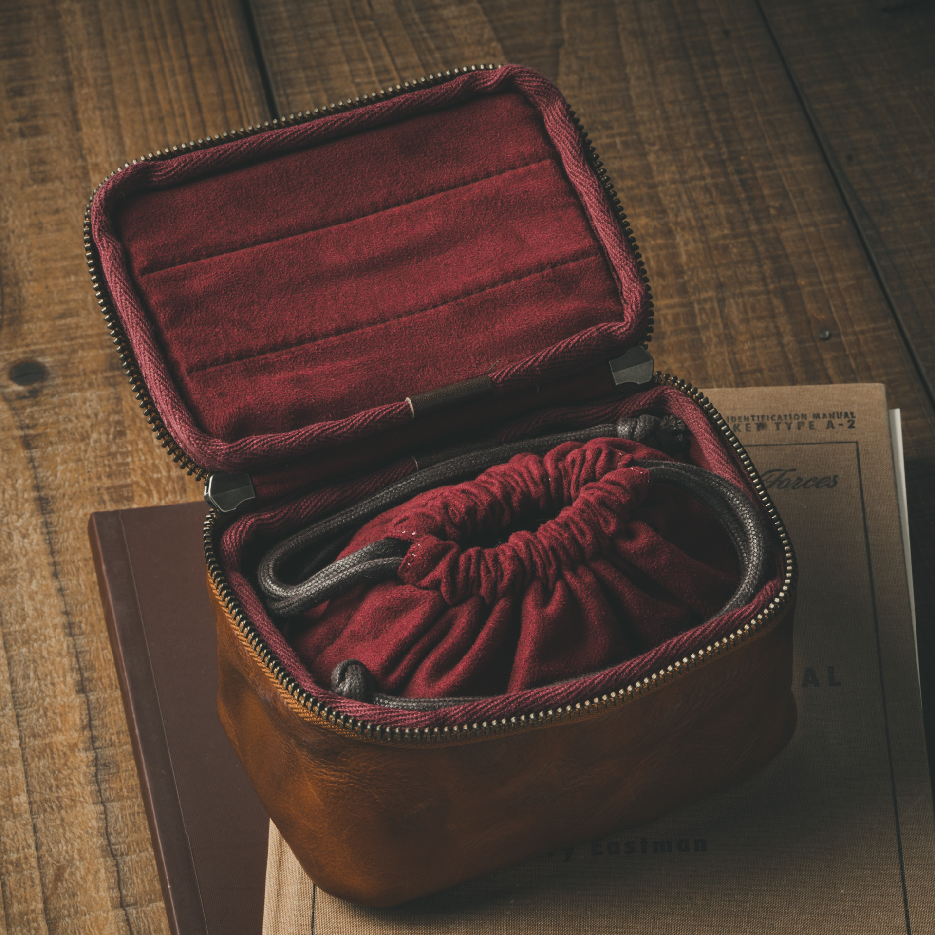 WRISTWATCH TRAVEL CASE Handmade camera bags, backpacks, daily bags