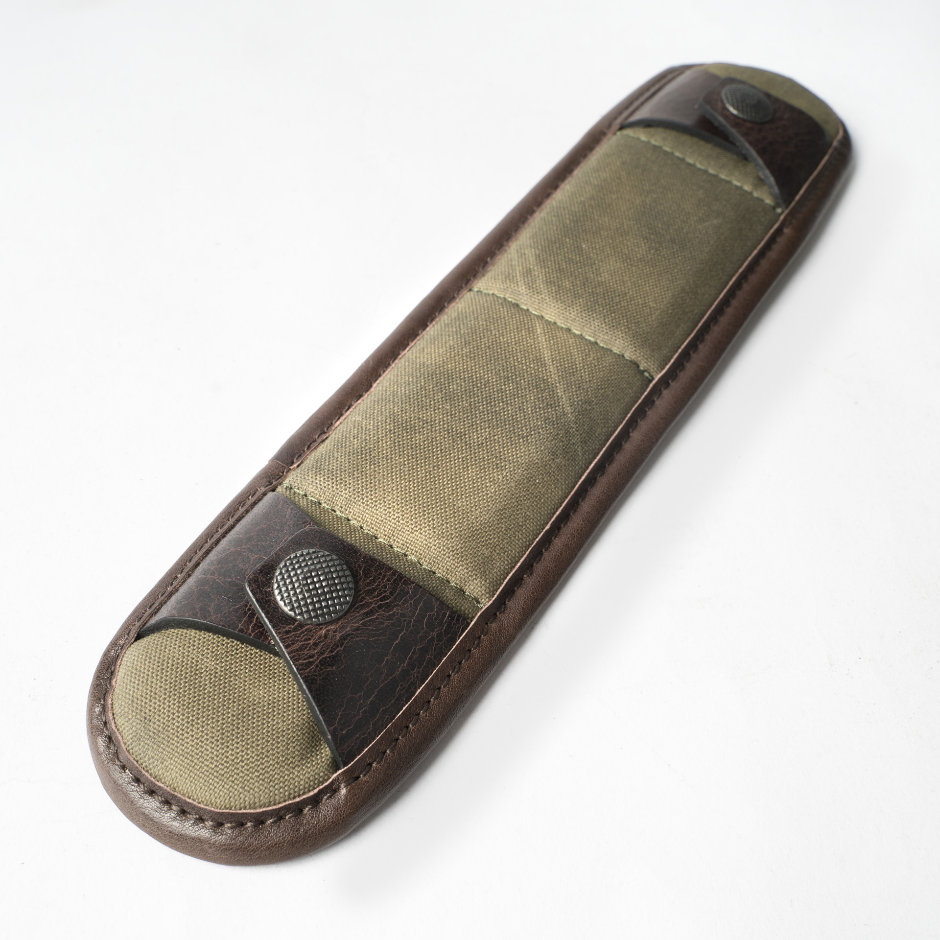 DETACHABLE SHOULDER PAD (Olive Green, 1pcs, M size) Handmade camera