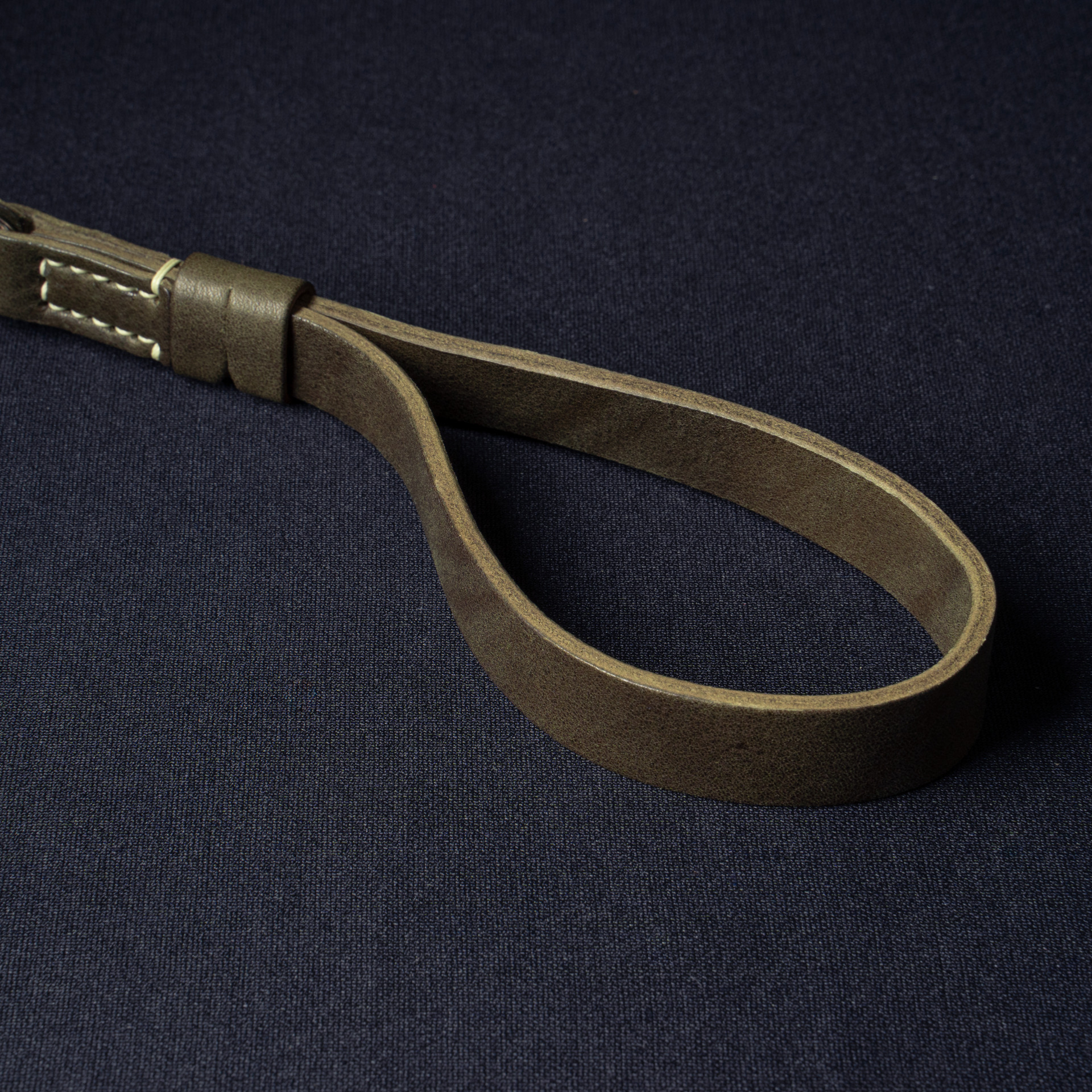 Premium Handcrafted Double-Sided Leather Wrist Strap 001 (Japan YKK Quick Release Buckle)