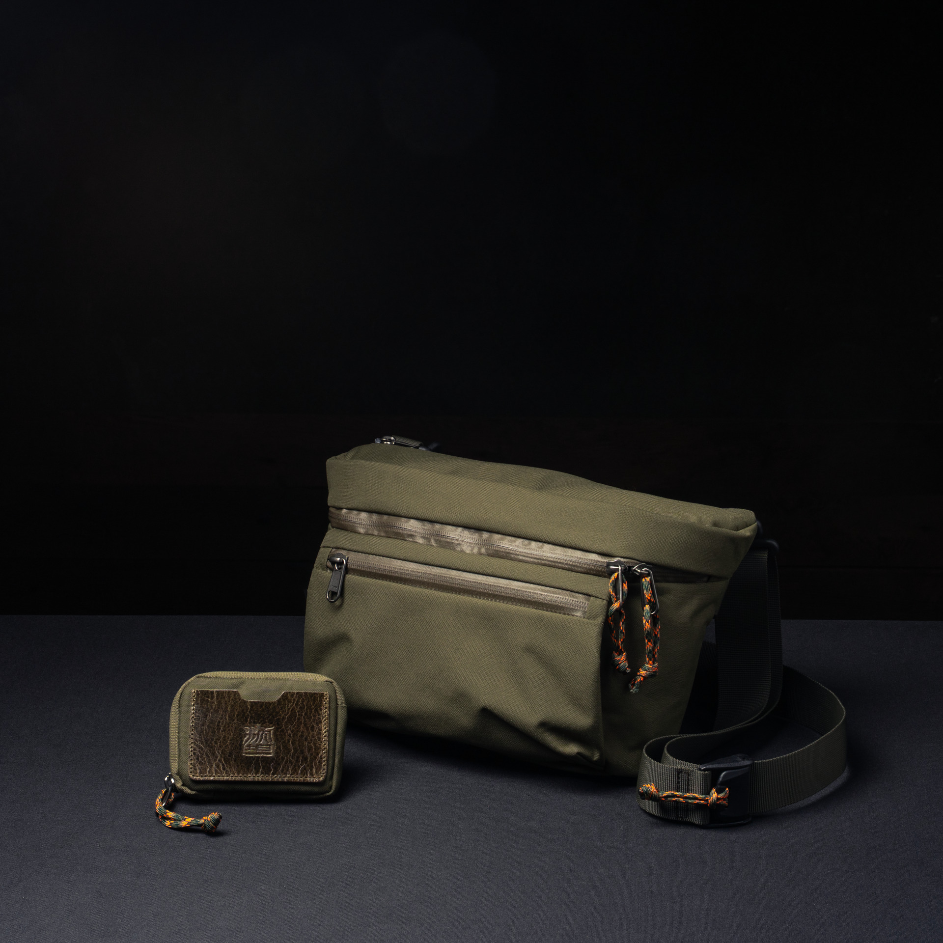 MA-1 Inspired Limited Edition Sling Pouch 3.5L and Essential Wallet Combo Set