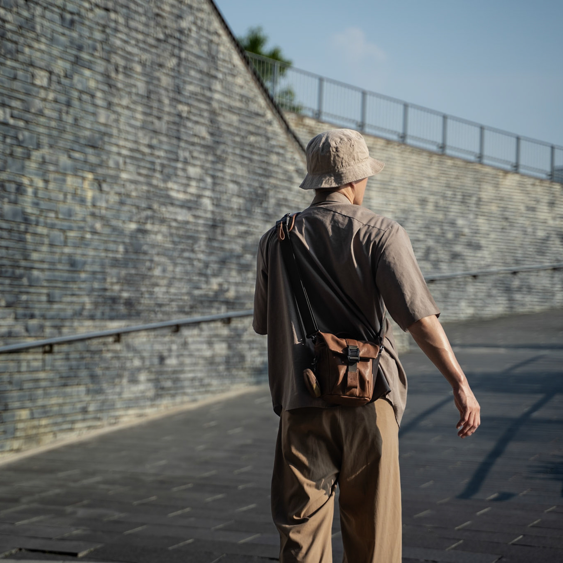 "PILOT" LEATHER TRAVEL CAMERA BAG 2L UPGRADED