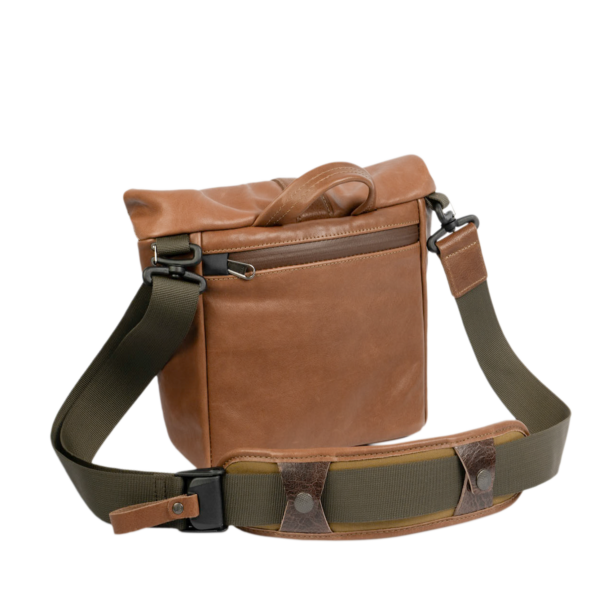 "PILOT" LEATHER TRAVEL CAMERA BAG 3.5L UPGRADED