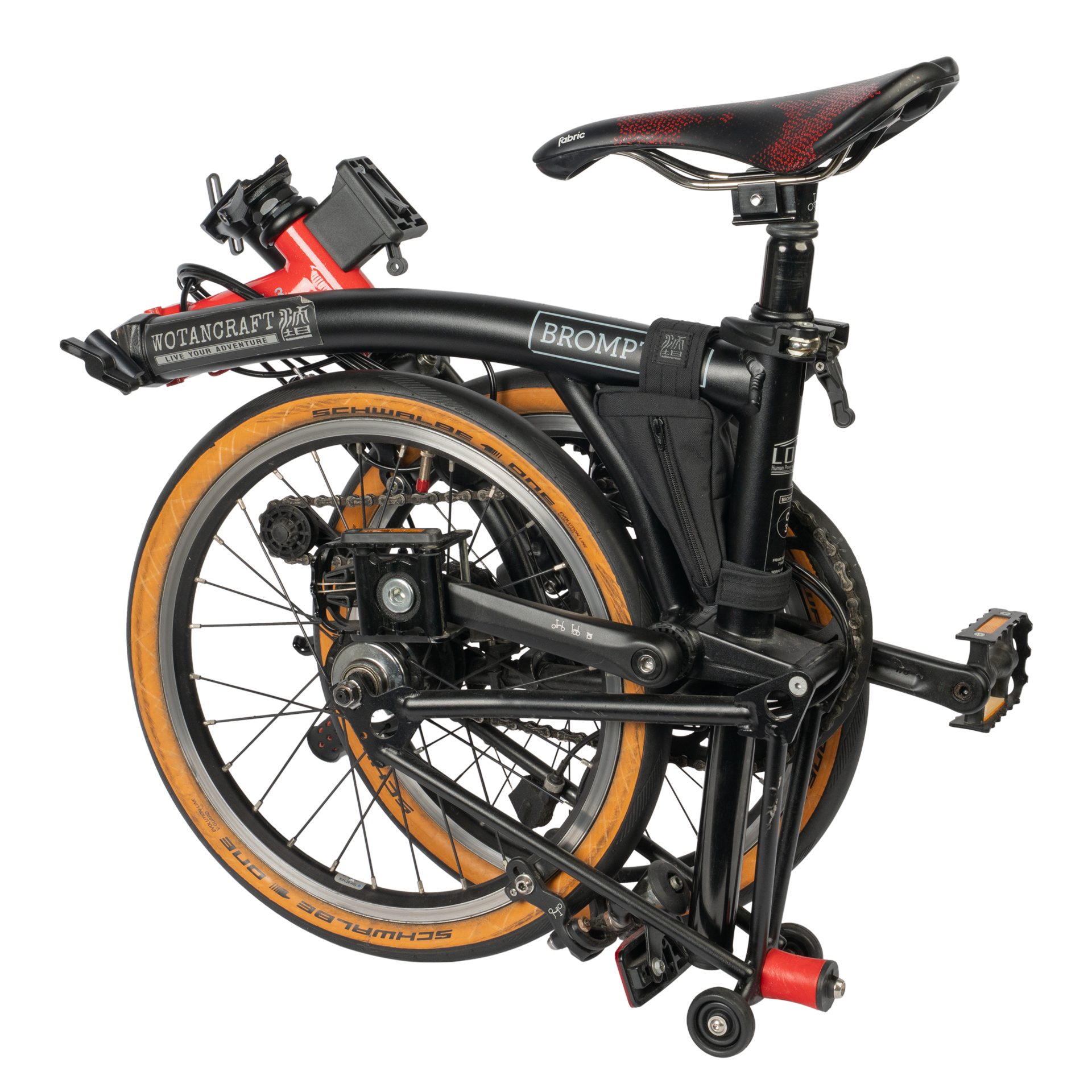 Brompton 用フレームイン三角バッグ