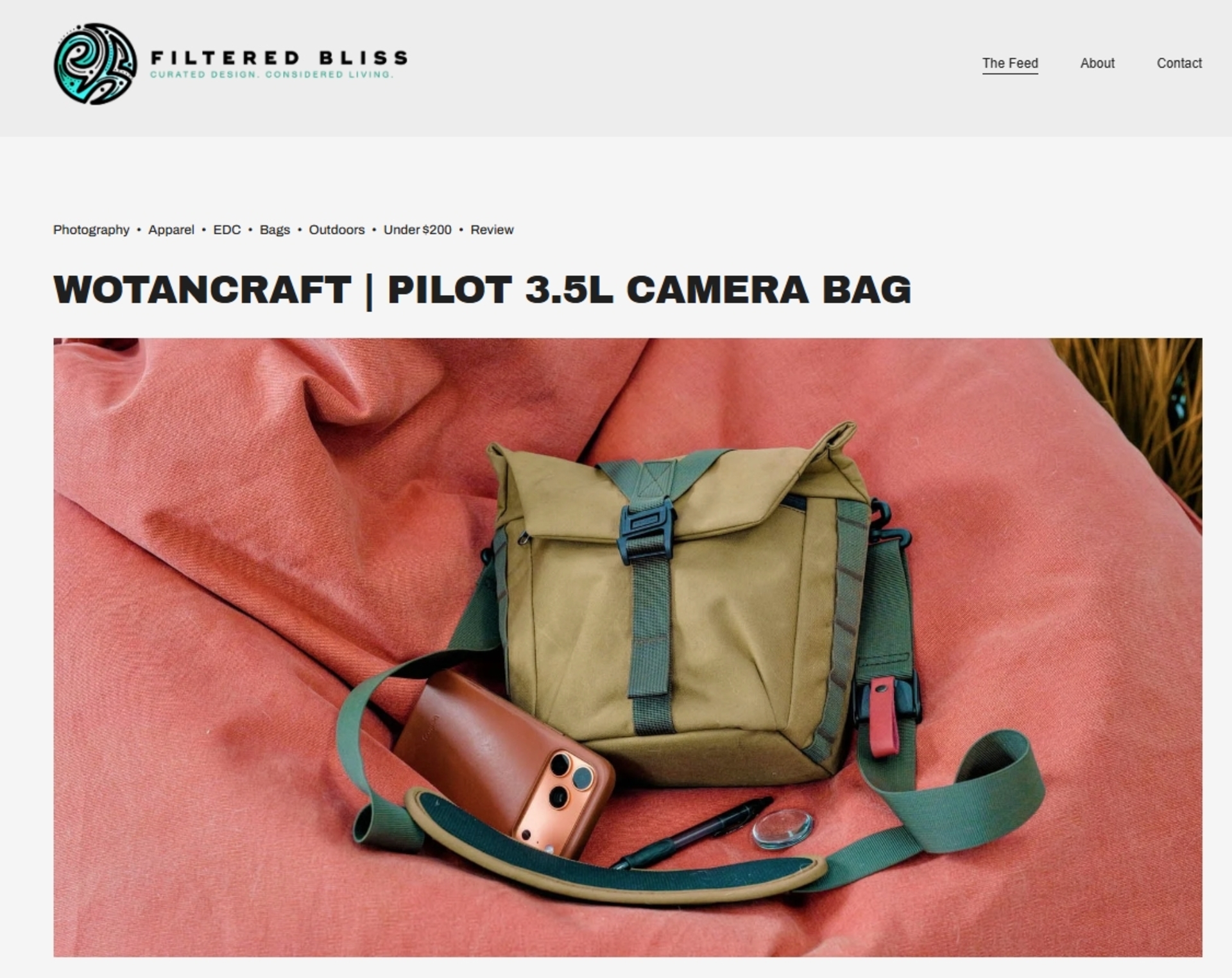 BLOG｜Filtered Bliss