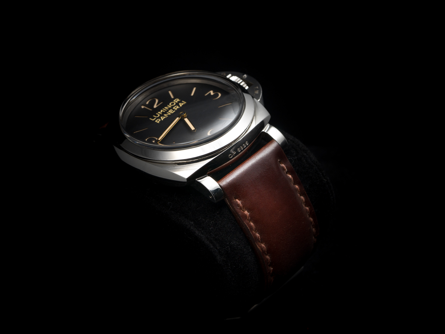 HORWEEN SHELL CORDOVAN LEATHER STRAP COGNAC #10