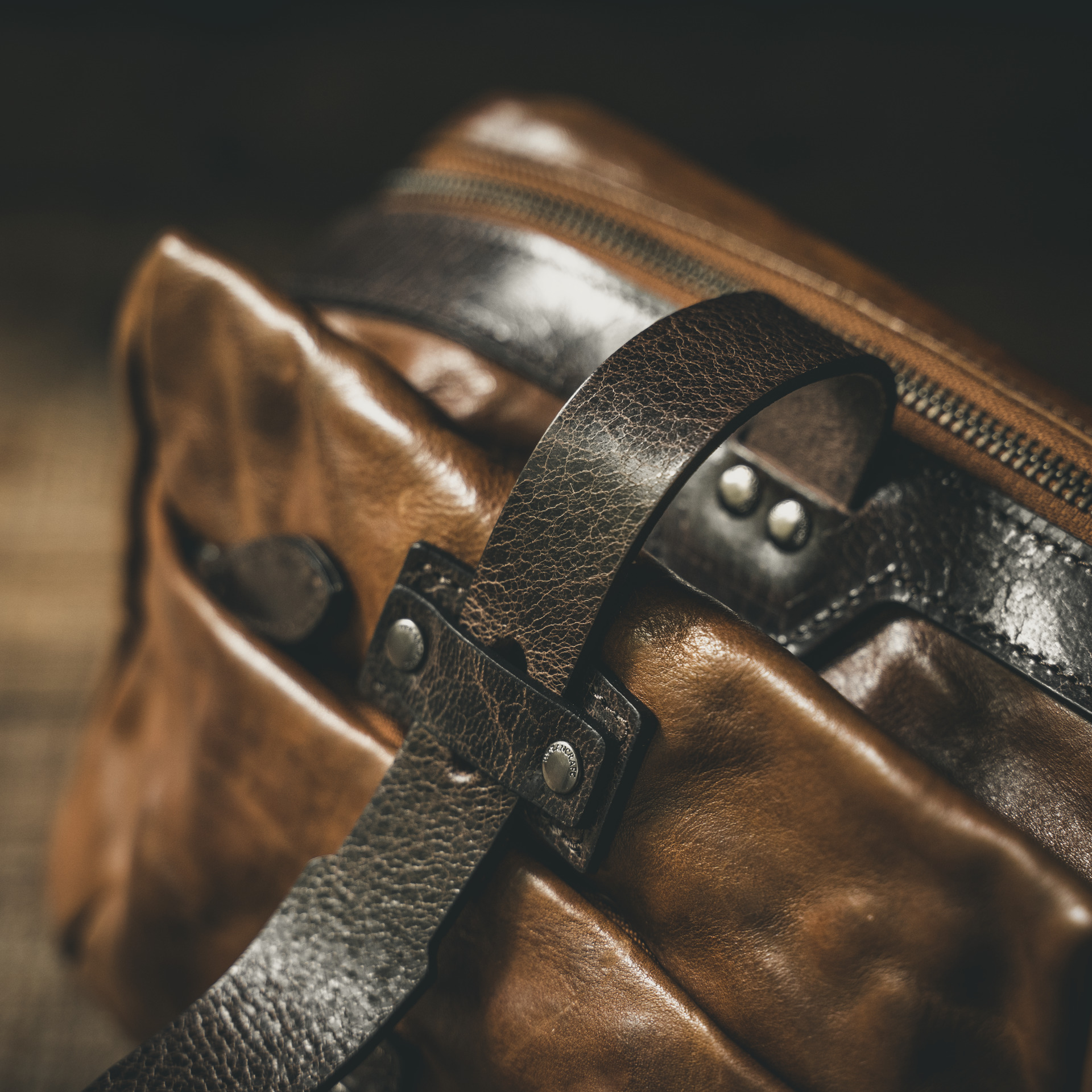 leather camera sling bag