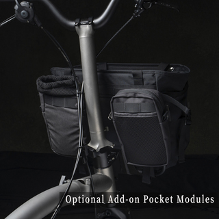 "PIONEER" MINI BASKET BAG (Carrier Frame & Aluminum Skeleton NOT included)