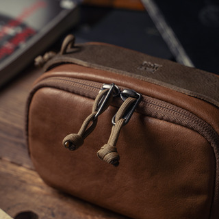 レザーポータブルカメラポーチ M