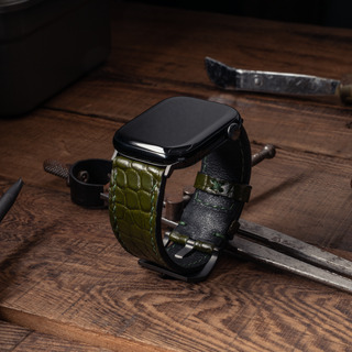 The One ワニ革時計バンド 07 (Apple Watch 用)