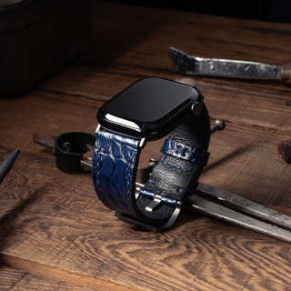 The One ワニ革時計バンド 08 (Apple Watch 用)