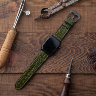 The One ワニ革時計バンド 07 (Apple Watch 用)