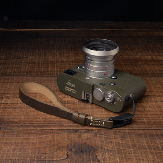 Full Leather Camera Wrist Strap 001 (Japan YKK Quick Release Buckle)