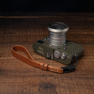 Premium Handcrafted Double-Sided Leather Wrist Strap 006 (Japan YKK Quick Release Buckle)