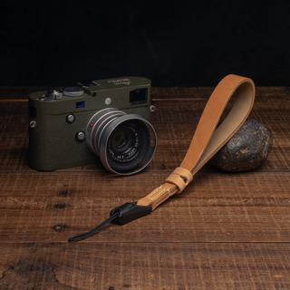 Full Leather Camera Wrist Strap 007  (Japan YKK Quick Release Buckle)