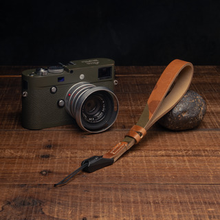 Full Leather Camera Wrist Strap 008 (Japan YKK Quick Release Buckle)