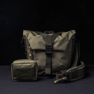 Pilot Lightweight Travel Camera Bag 3.5L Upgraded (Special Retro Swiss Army Salt & Pepper Canvas)