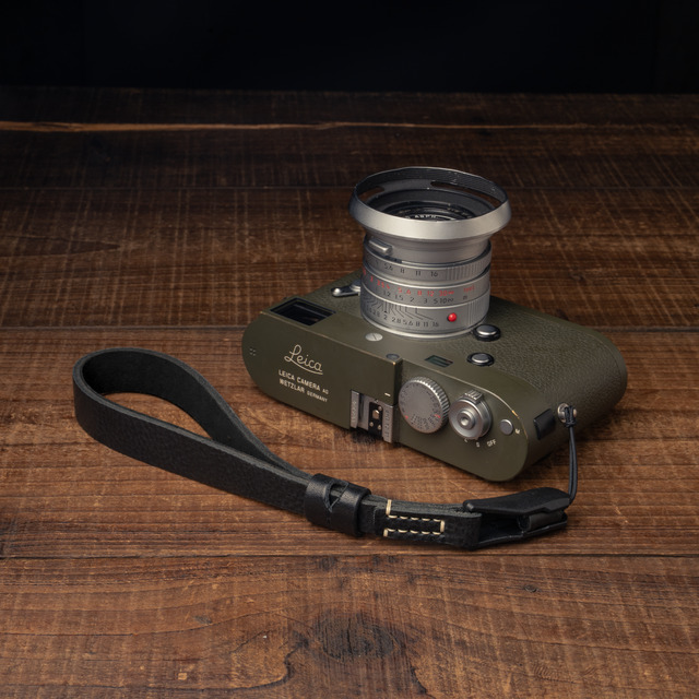 Full Leather Camera Wrist Strap 000 (Japan YKK Quick Release Buckle)