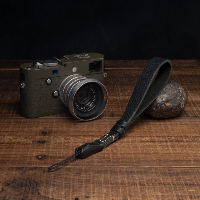 Full Leather Camera Wrist Strap 000 (Japan YKK Quick Release Buckle)